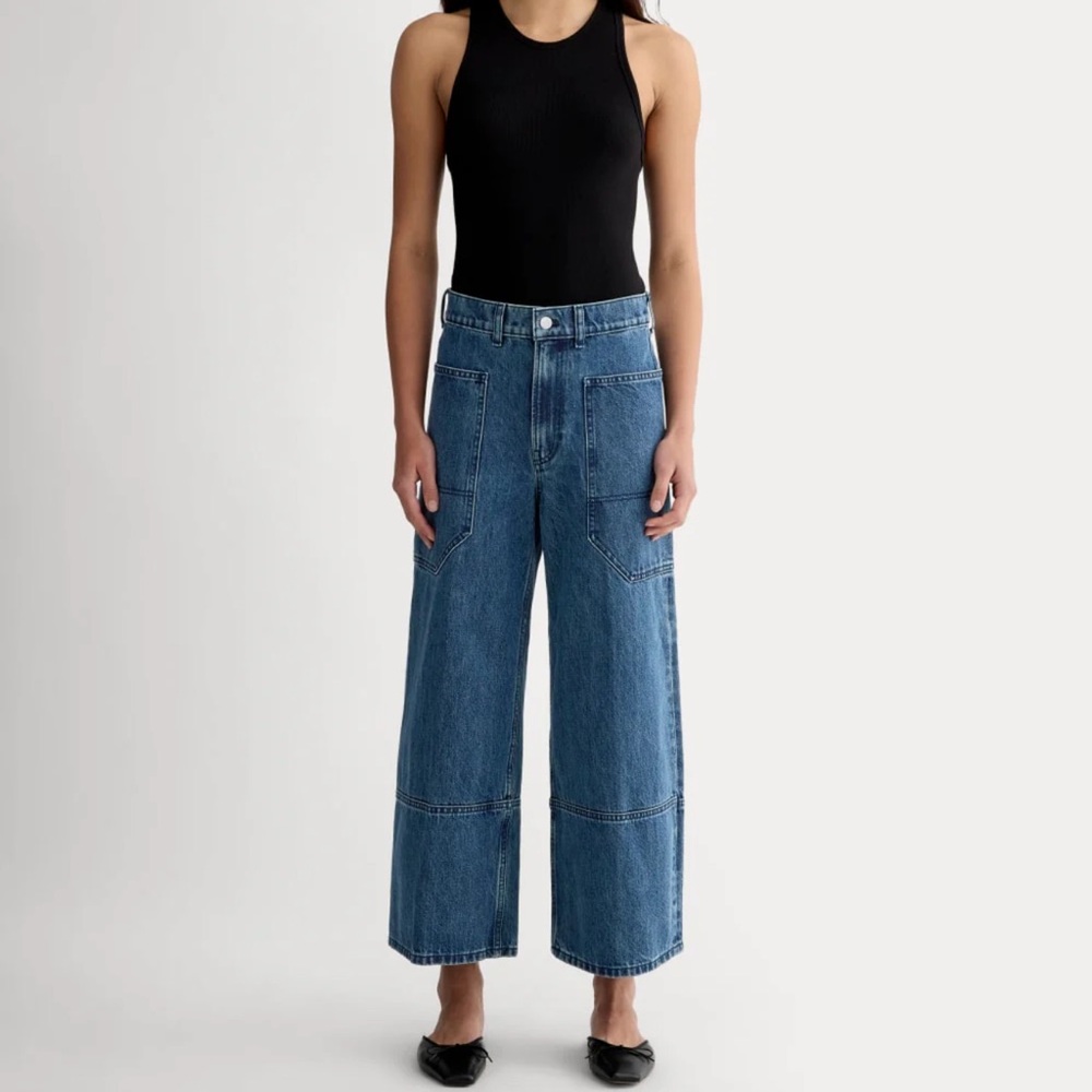 Everlane THE WAY-HIGH GARDENER CROPPED JEAN